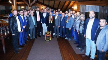Üzülmez,Maşukiyespor şampiyonluk yemeğine katıldı.