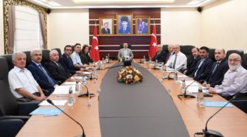 Heyet Toplantısı, Vali Aksoy Başkanlığında Gerçekleştirildi