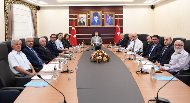 Heyet Toplantısı, Vali Aksoy Başkanlığında Gerçekleştirildi
