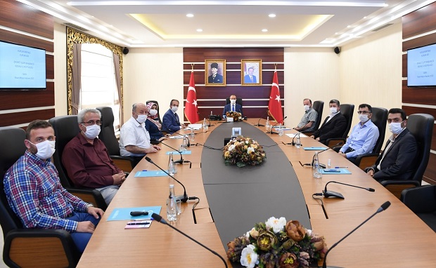 İl Müftüsü Vali Yavuz’u Bilgilendirdi