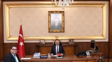 Prof.Dr Aslan,Vali Aksoy’u Ziyaret Etti.