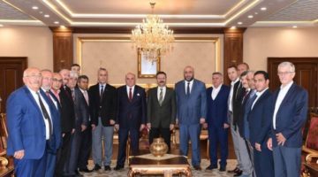 Vali Aksoy,Oda Yönetimini Kabul Etti.