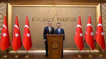 Kültür ve Turizm Bakanlığı Kütüphaneler ve Yayımlar Genel Müdürü Taner Beyoğlu, Vali Aktaş’ı Ziyaret Etti