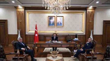 Cihanda Turan Federasyonu Başkanı Ahmet Günaydın’dan Vali İlhami Aktaş’a Ziyaret