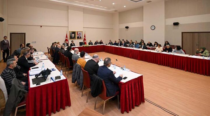 İl Hayvanları Koruma Kurulu Olağanüstü Toplantısı Vali Aktaş Başkanlığında Yapıldı
