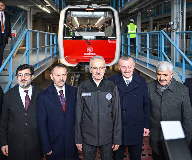 Ulaştırma ve Altyapı Bakanı Sayın Abdulkadir Uraloğlu, Gebze- Darıca Metrosu Test Sürüşünü Tamamladı