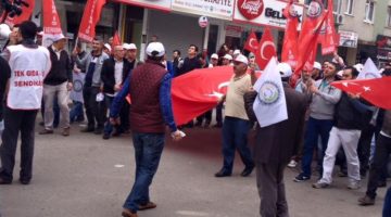 Gebze’de 1 Mayıs İşçi Bayramı yürüyüşü başladı