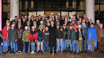 Ağrı’dan gelen 9. Grup 50 misafir öğrenci Vali Aksoy’ü ziyaret etti.