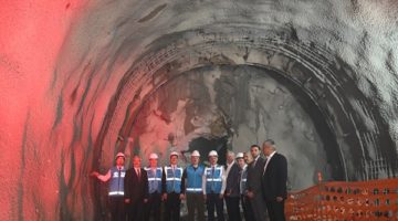 Metro Hattı Işık Görme Töreni Yapıldı