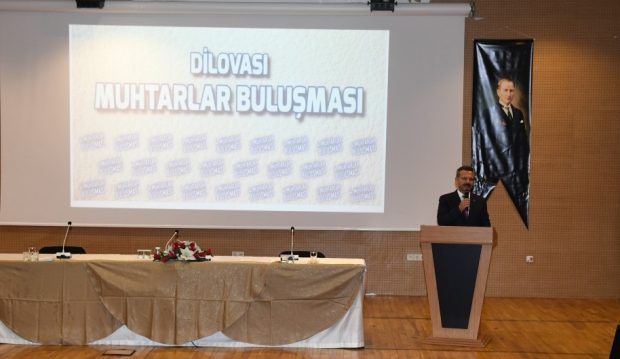 Aksoy,Dilovası Muhtarlarıyla Bir Araya Geldi