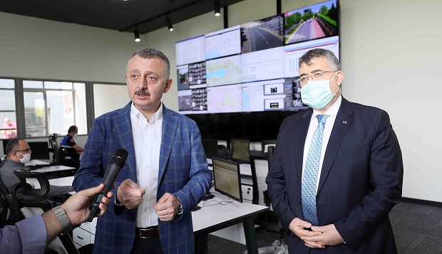 Trafik Yönetim Merkezi’nde inceleme