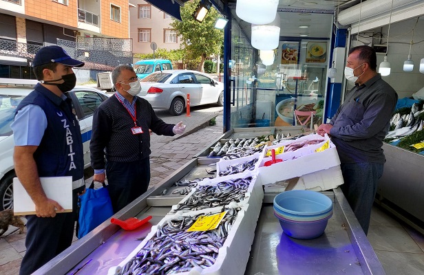 Balıkçılar denetlendi