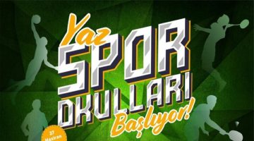 Yaz spor okulları ücretsiz