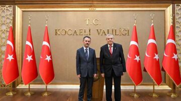 Kocaeli İl Genel Meclisi Eski Başkanı Ali Ayaz, Vali İlhami Aktaş’ı Ziyaret Etti