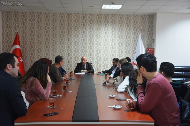 Başhekim Güneş, Acil Servis Doktorları ile biraraya geldi.