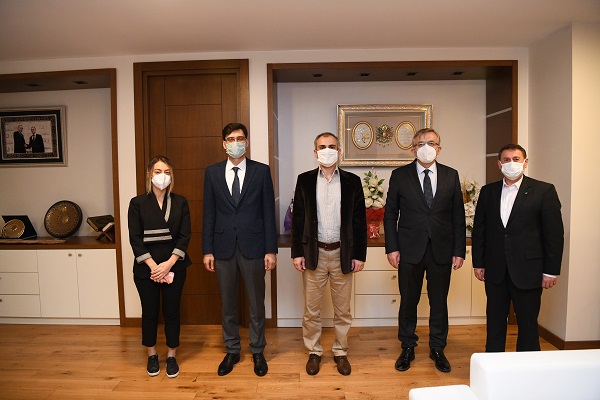 Pehlevan’dan teşekkür ziyareti