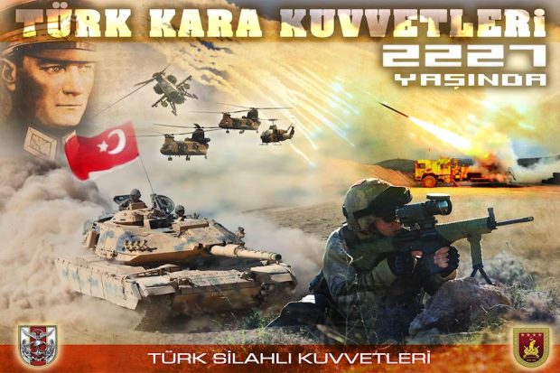Kara Kuvvetlerimizin 2227’nci Kuruluş Yıl Dönümü