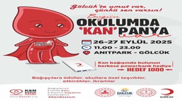 GÖLCÜK’TE FESTİVAL HAVASINDA BAĞIŞ KAMPANYASI