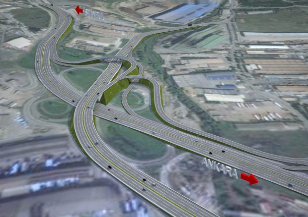 Dilovası Batı Kavşağında Düzenleme