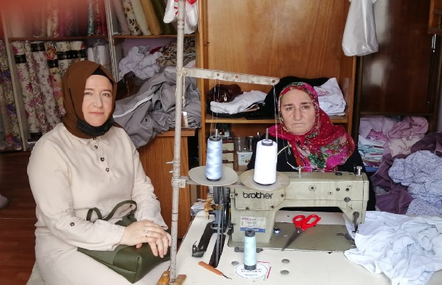 Terzilerin sıkıntılarını dinlediler