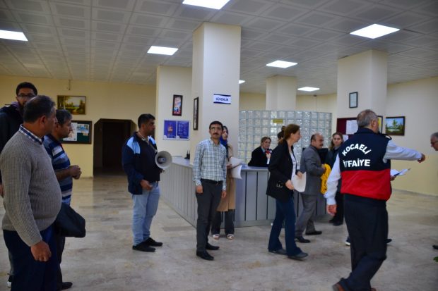 Öğrenci Yurdu’nda tahliye tatbikatı