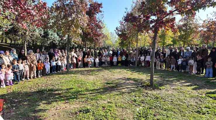 Çocuk kulüplerinde renkli sonbahar etkinliği