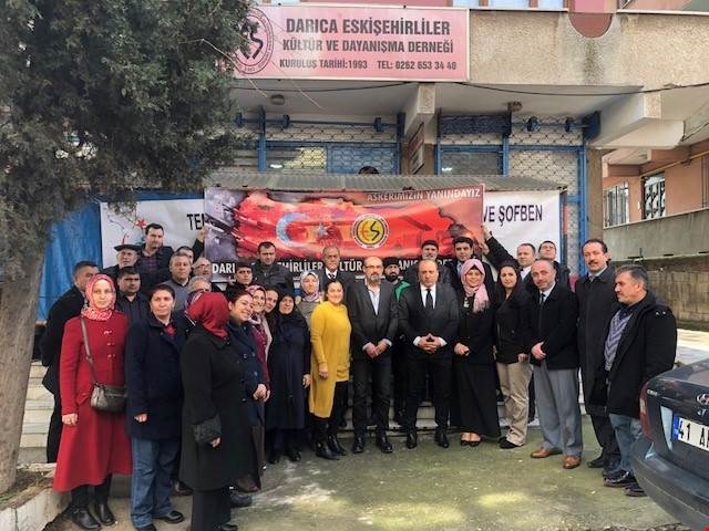 Zeytin Dalı Harekâtı’na katılan askerler için ördüler