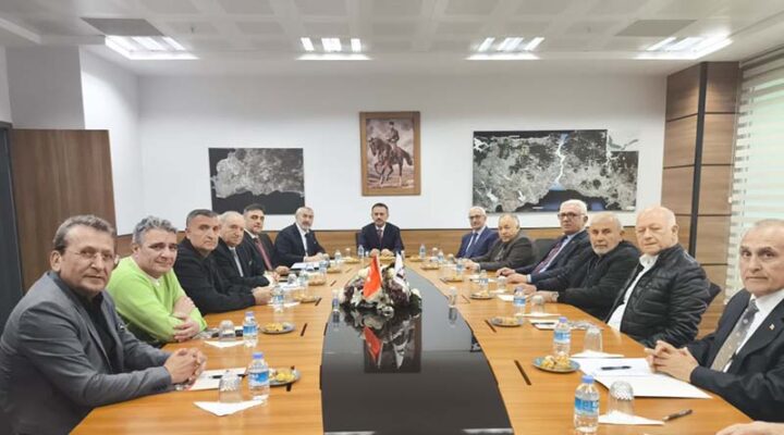 Güzeller Organize Sanayi Bölgesi Müteşebbis Heyet Toplantısı Vali İlhami Aktaş Başkanlığında Gerçekleşti