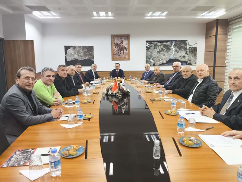 Güzeller Organize Sanayi Bölgesi Müteşebbis Heyet Toplantısı Vali İlhami Aktaş Başkanlığında Gerçekleşti