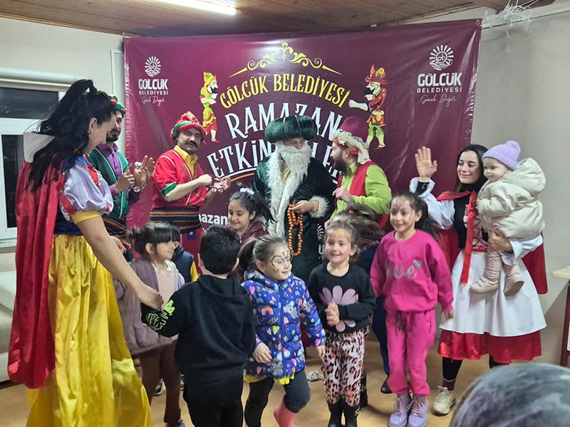 RAMAZAN AYININ MANEVİ COŞKUSU GÖLCÜK KÖYLERİNE TAŞINDI