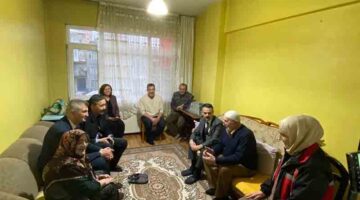 Vali Aktaş’tan, Gölcük İlçesinde Şehit Ailesi ve Hane Ziyaretleri