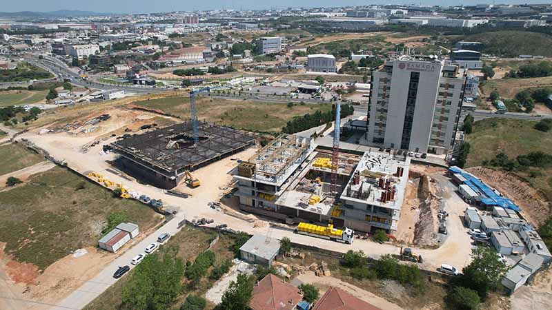 Spor Lisesi’nde çalışmalar tüm hızıyla devam ediyor