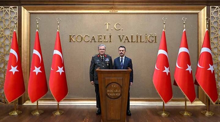 1.Ordu Komutanı Orgeneral Metin Tokel’den Vali Aktaş’a Ziyaret