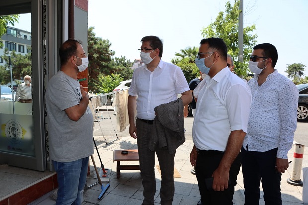 CHP Darıca’da sahadaydı