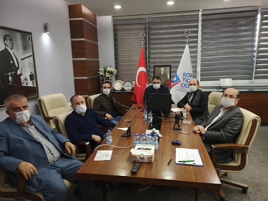 Toplantılar telekonferans aracılığı ile gerçekleşiyor