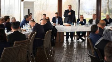 Aygün ve Üzülmez 2018’in İlk Muhtarlar Toplantısında