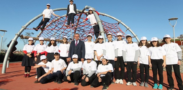 Köşker gençleri ‘macera’da ağırladı