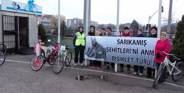 Pedallar Sarıkamış Şehitleri İçin Çevrildi