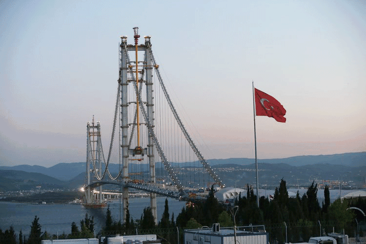 Osman Gazi Köprüsü Bayram’da açılıyor