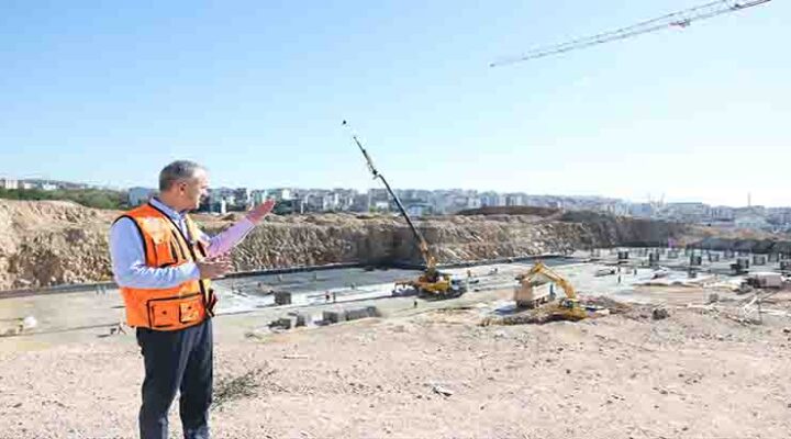 Çiftçi’den Çayırova Devlet Hastanesi inşaatında inceleme