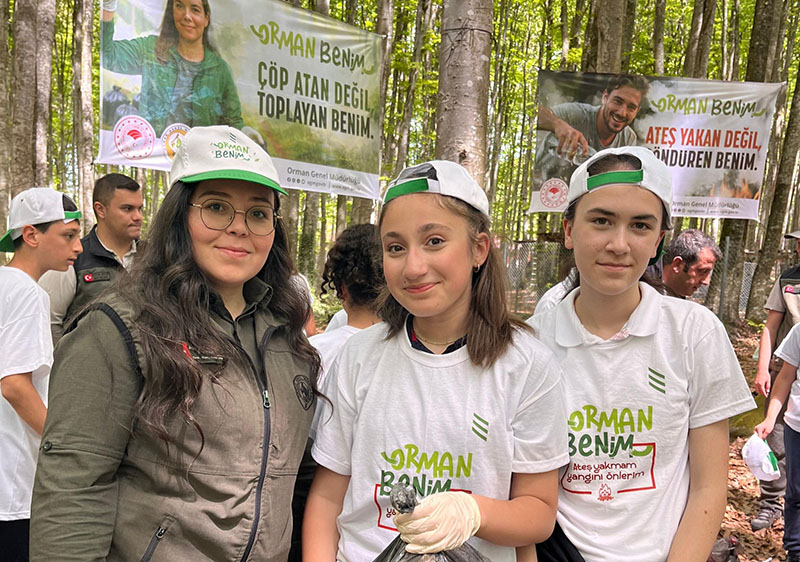 GÖLCÜKLÜ MİNİK ELLERDEN ANLAMLI FARKINDALIK “ORMANLAR BENİM”