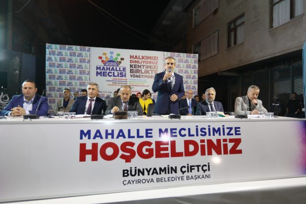 Çayırova Mahallesi’nde danışma meclisi