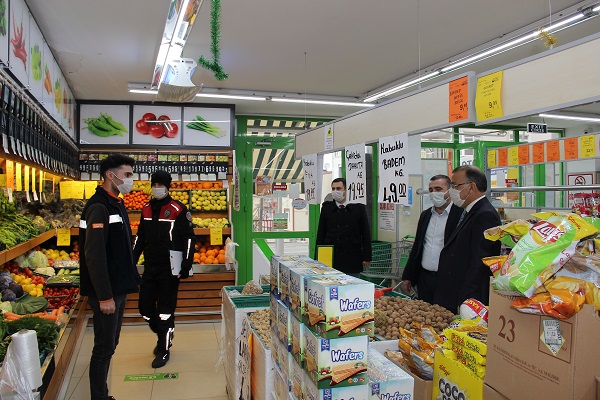 Kaymakam Gözen’den Sahada Denetim