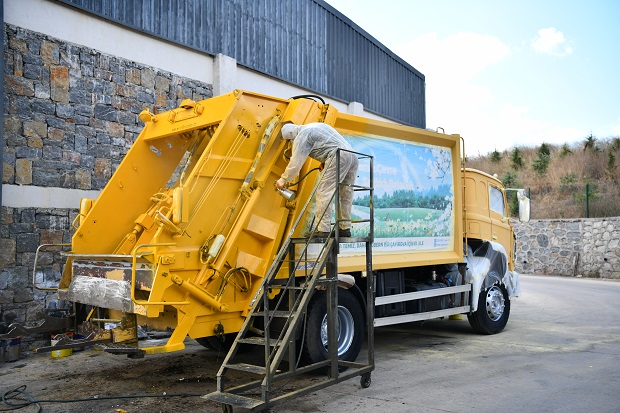 Bakım, onarım ve boyaları yapıldı