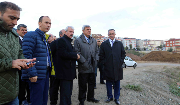 Başkan,Tatlıkuyu Vadisi’nin ikinci etabını inceledi