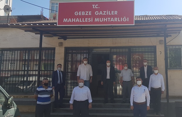 Türel’den Muhtar Topçu’ya Ziyaret