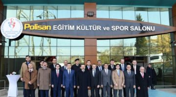 Polisan, Kültür ve Spor Salonu Açıldı