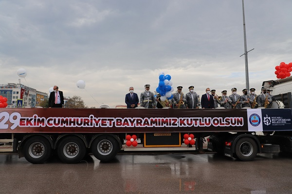 Kocaeli’de 29 Ekim coşkusu