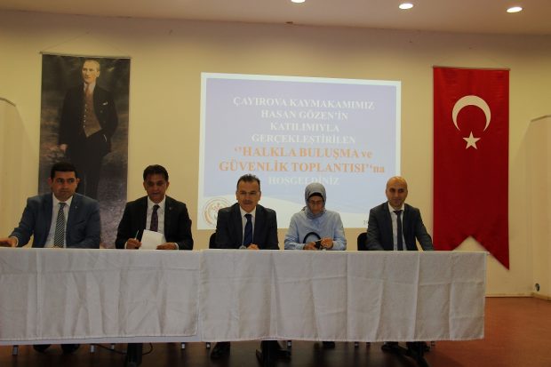Halkla Buluşma Toplantısı Şekerpınar’da Yapıldı