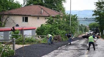 Kartepe’de Asfalt Çalışmaları Devam Ediyor